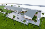 A digital illustration of the African Quality Assurance Centre in Ogun State, Nigeria